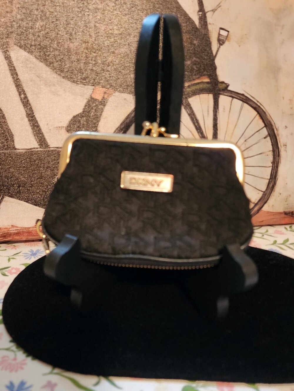 Vintage DKNY Coin Clutch